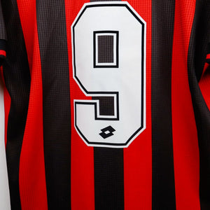 Maglia Home Milan Lotto Kluivert 9 1997/1998 by LOTTO - Home (5)