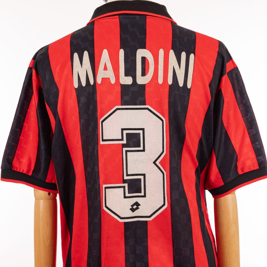 maglia home milan lotto maldini 3 1995/1996 by LOTTO - Home (11)