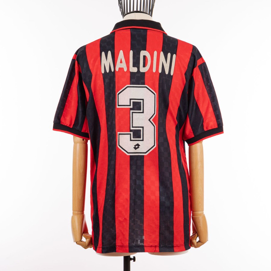 ACミラン MALDINI 3番 シャツ 90s ACミラン セリエA イタリア Basic 3番 マルディーニ Tシャツ