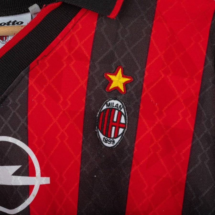 Maglia Home Milan Lotto Savicevic 10 1995/1996  by LOTTO - Home (10)