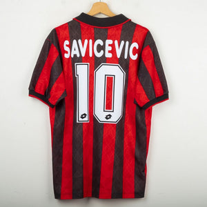 Maglia Home Milan Lotto Savicevic 10 1995/1996  by LOTTO - Home