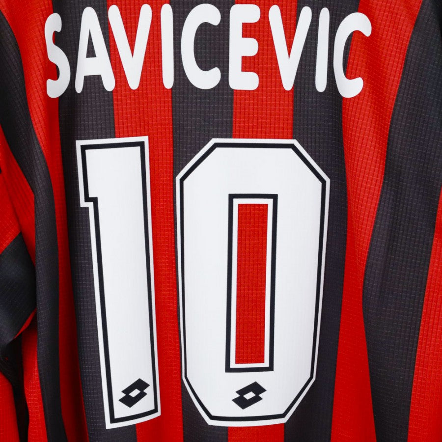 Maglia Home Milan Lotto Savicevic 10 1997/1998 by LOTTO - Home (12)