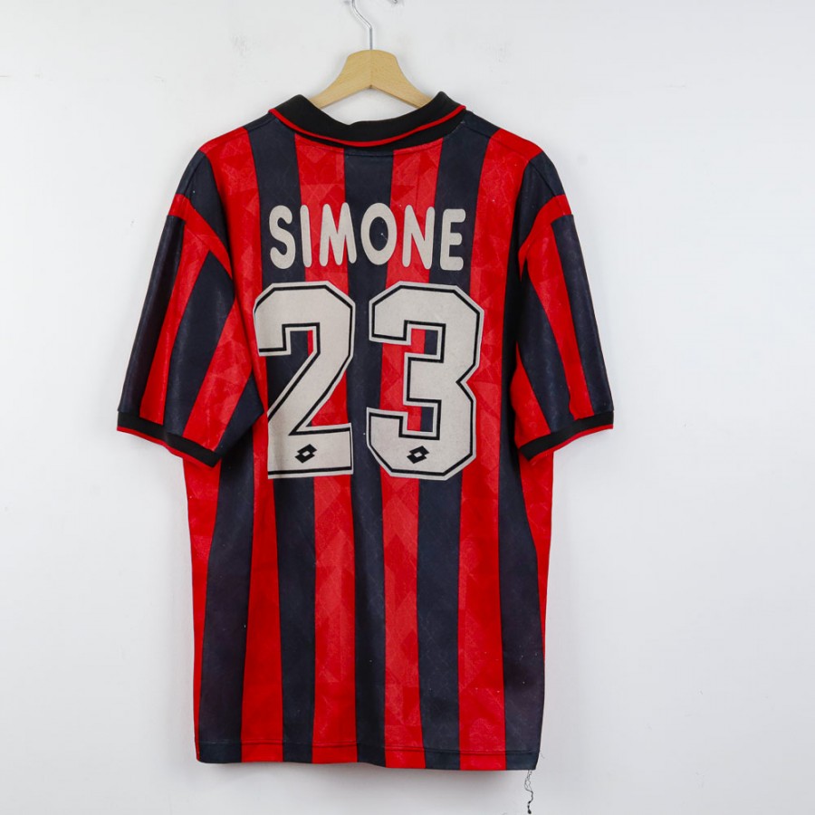 Maglia Home Milan Lotto Simone n23 1995/1996 by LOTTO - Home