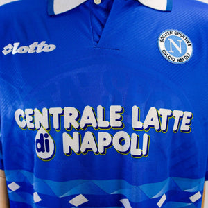 MAGLIA HOME NAPOLI LOTTO 1996/1997 11 PECCHIA by LOTTO - Home (9)