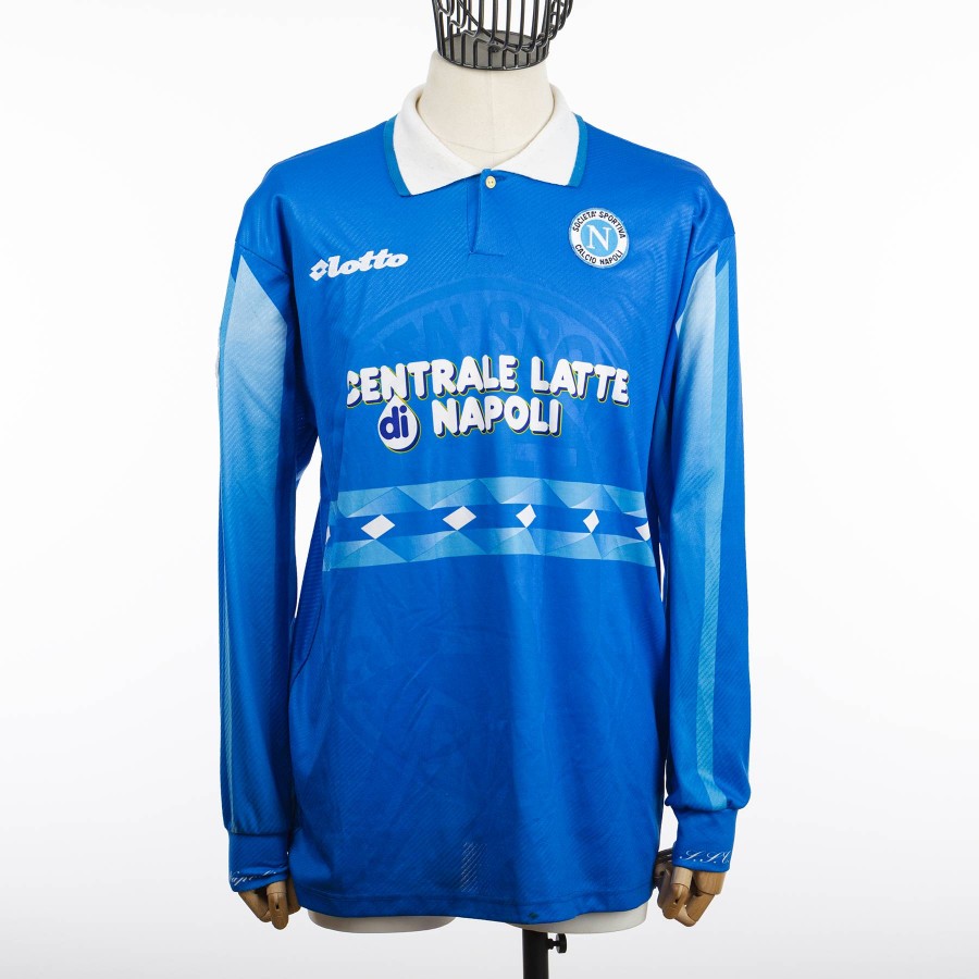 Maglia Home Napoli Lotto 1996/1997 Cruz 6  by LOTTO - Home (2)
