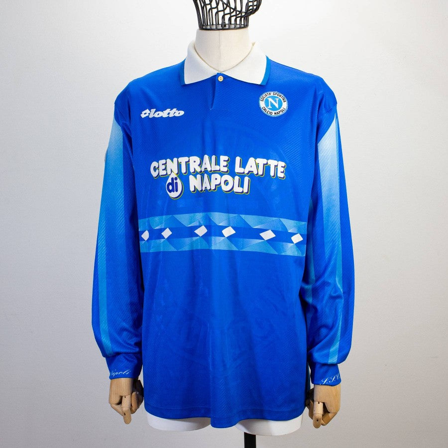 MAGLIA HOME NAPOLI LOTTO 1996/1997 ML 22 CRASSON by LOTTO - Home (2)