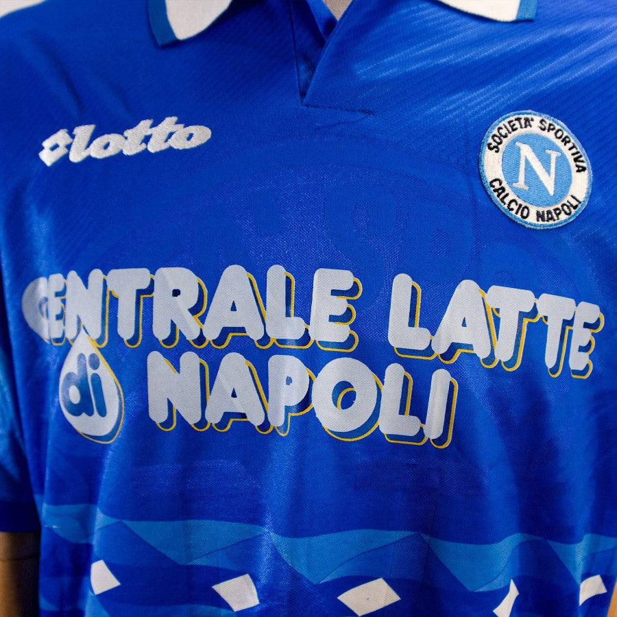 MAGLIA HOME NAPOLI LOTTO AGLIETTI 14 1996/1997  by LOTTO - Home (9)