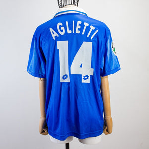 MAGLIA HOME NAPOLI LOTTO AGLIETTI 14 1996/1997  by LOTTO - Home