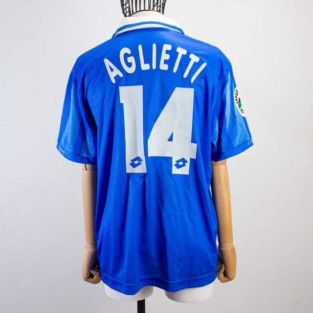 MAGLIA HOME NAPOLI LOTTO AGLIETTI 14 1996/1997  by LOTTO - Home