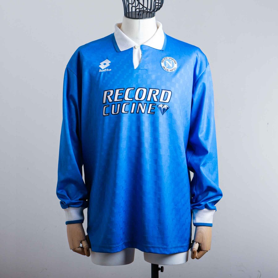 MAGLIA HOME NAPOLI LOTTO CRUZ N6 1995/1996 by LOTTO - Home (2)