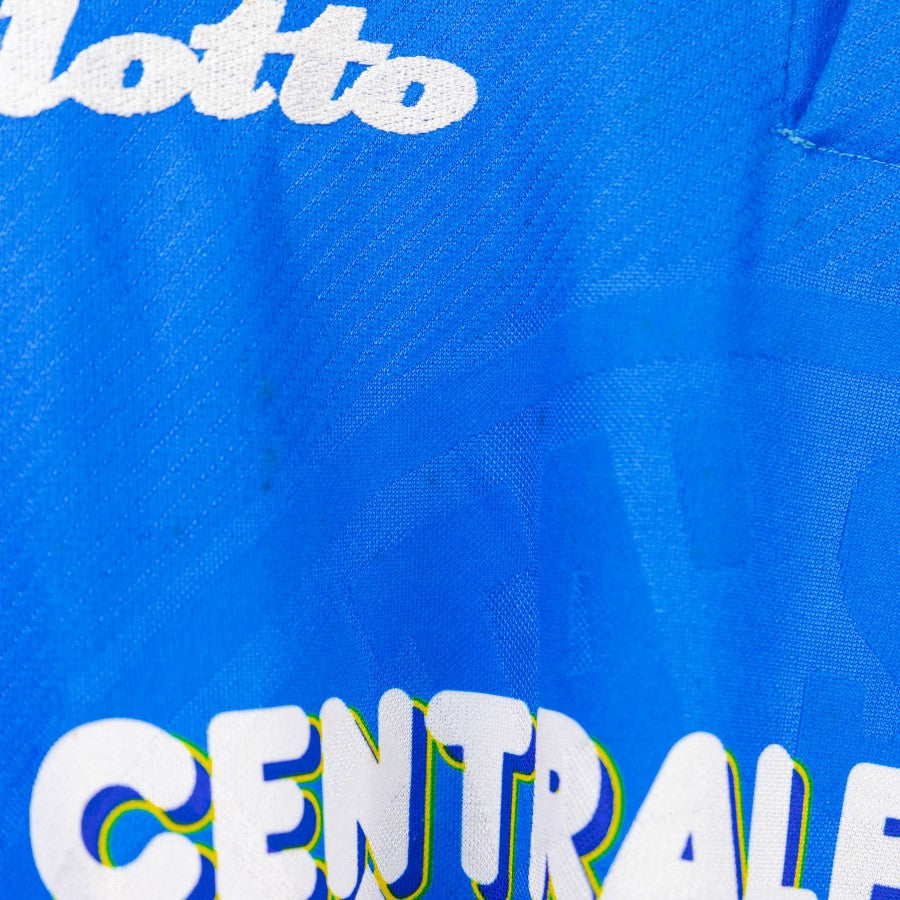 Maglia Home Napoli Lotto Milanese 3 ml 1996/1997 by LOTTO - Sponsor 80/90 (5)