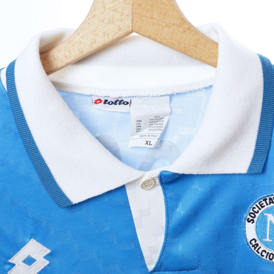 maglia home napoli lotto ml 1995/1996 agostini 9 by LOTTO - Home (5)
