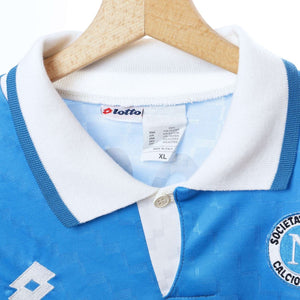 maglia home napoli lotto ml 1995/1996 agostini 9 by LOTTO - Home (5)