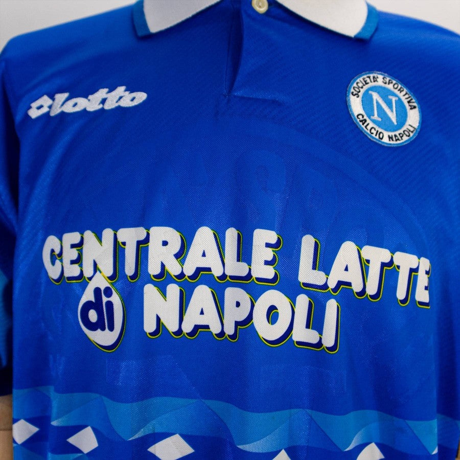 MAGLIA HOME NAPOLI LOTTO PECCHIA 11 1996/1997 by LOTTO - Home (10)