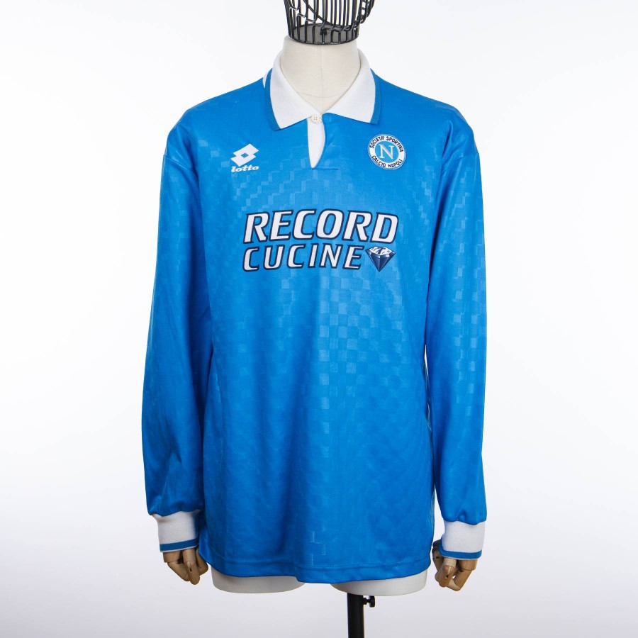 maglia home napoli lotto scarlato 17 ml 1995/1996 by LOTTO - Serie A (2)