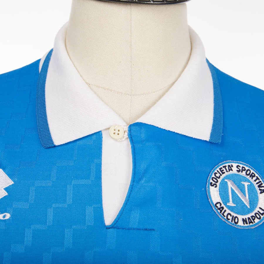 maglia home napoli lotto scarlato 17 ml 1995/1996 by LOTTO - Serie A (3)