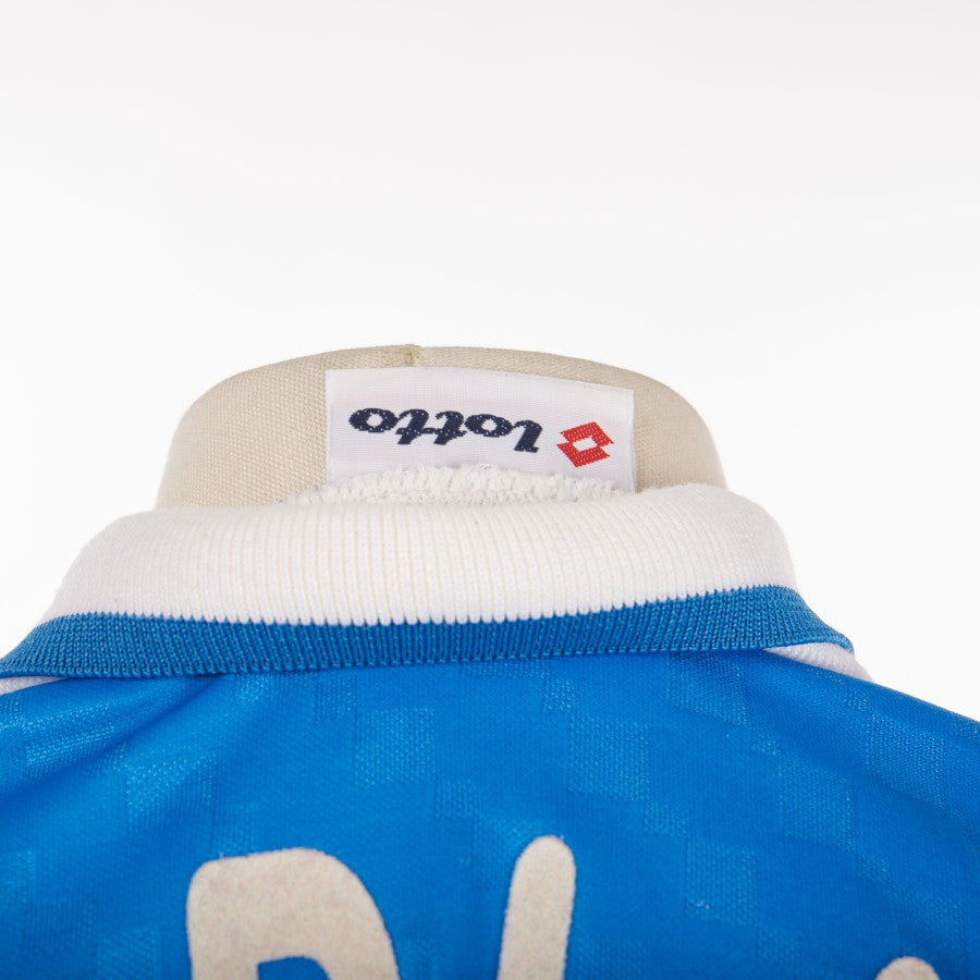maglia home napoli lotto scarlato 17 ml 1995/1996 by LOTTO - Serie A (8)
