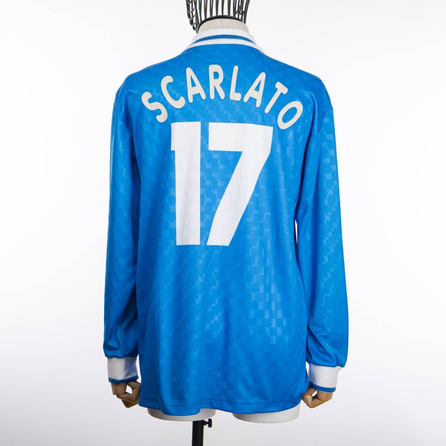 maglia home napoli lotto scarlato 17 ml 1995/1996 by LOTTO - Serie A