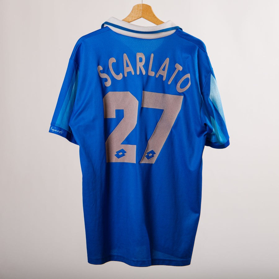 maglia home napoli scarlato 27 1996/1997 by LOTTO - Home