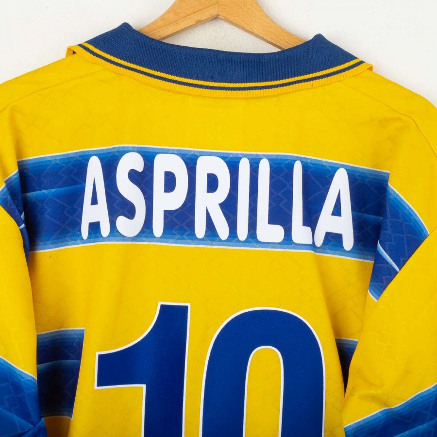 Maglia Home Parma Lotto Asprilla 10 1998/1999 by LOTTO - Home (4)