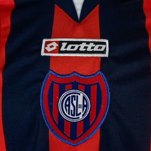 MAGLIA HOME SAN LORENZO LAVEZZI 2006/2007 by LOTTO - Altre Leghe (4)
