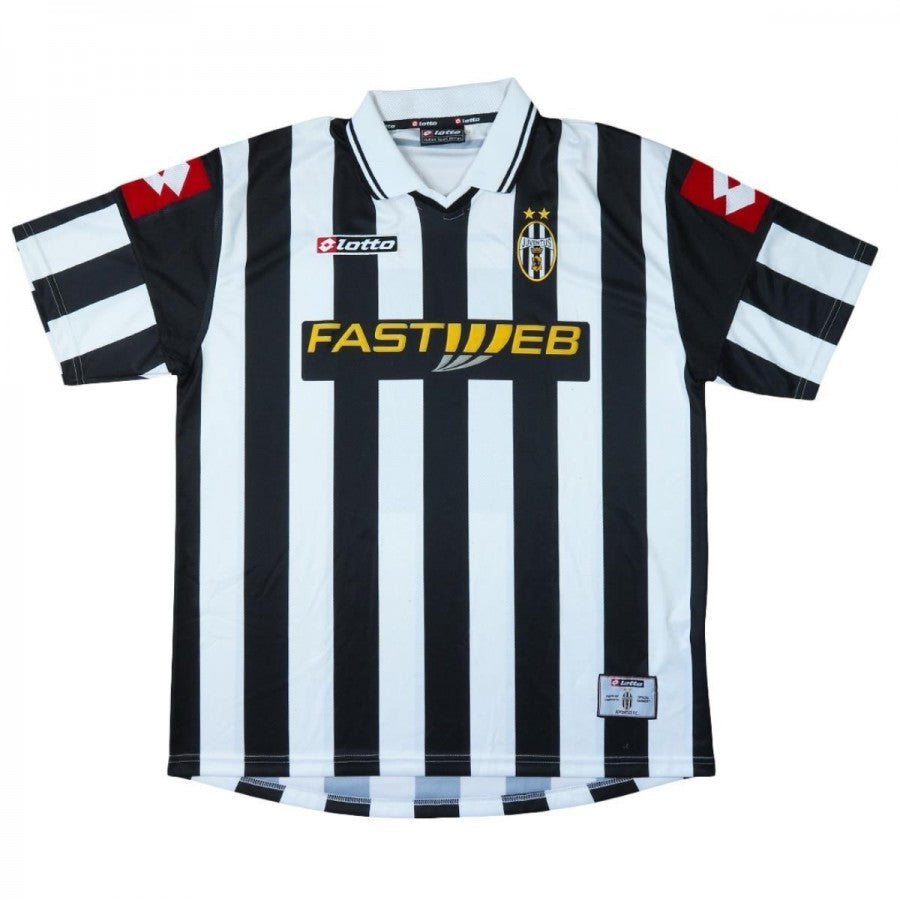 JUVENTUS LOTTO FASTWEB SHIRT 2001 2002