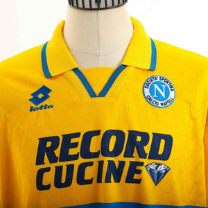  MAGLIA SSC NAPOLI LOTTO RECORD CUCINE GIALLA ML 1995/1996 by LOTTO - Home (3)