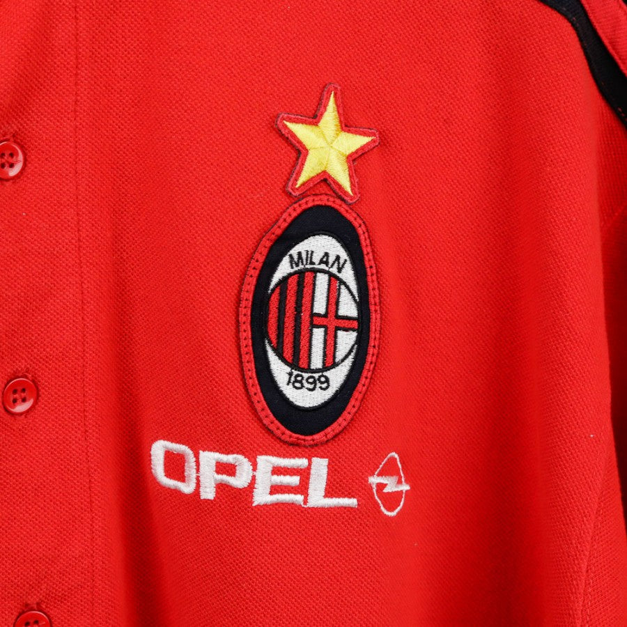 【極希少】97/98 ACミラン ポロシャツ lotto 当時物 1997/1998 Milan Polo Shirt Lotto Opel
