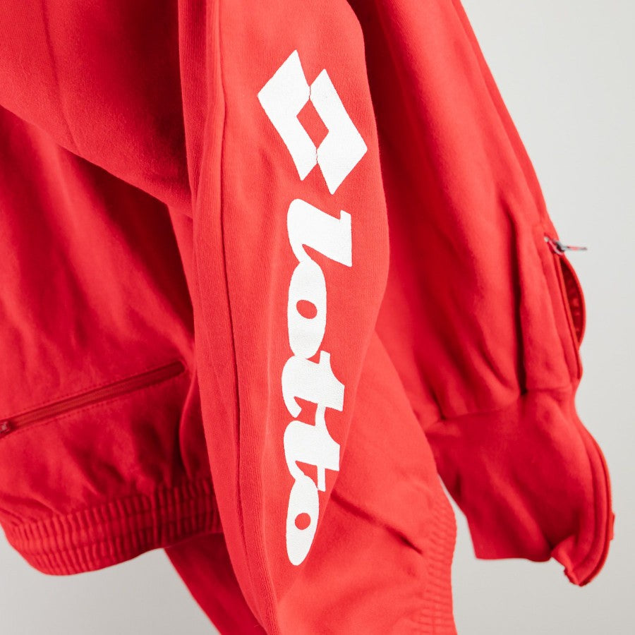 Tuta Milan Lotto nera rossa 1994/1995 by LOTTO - Home (13)