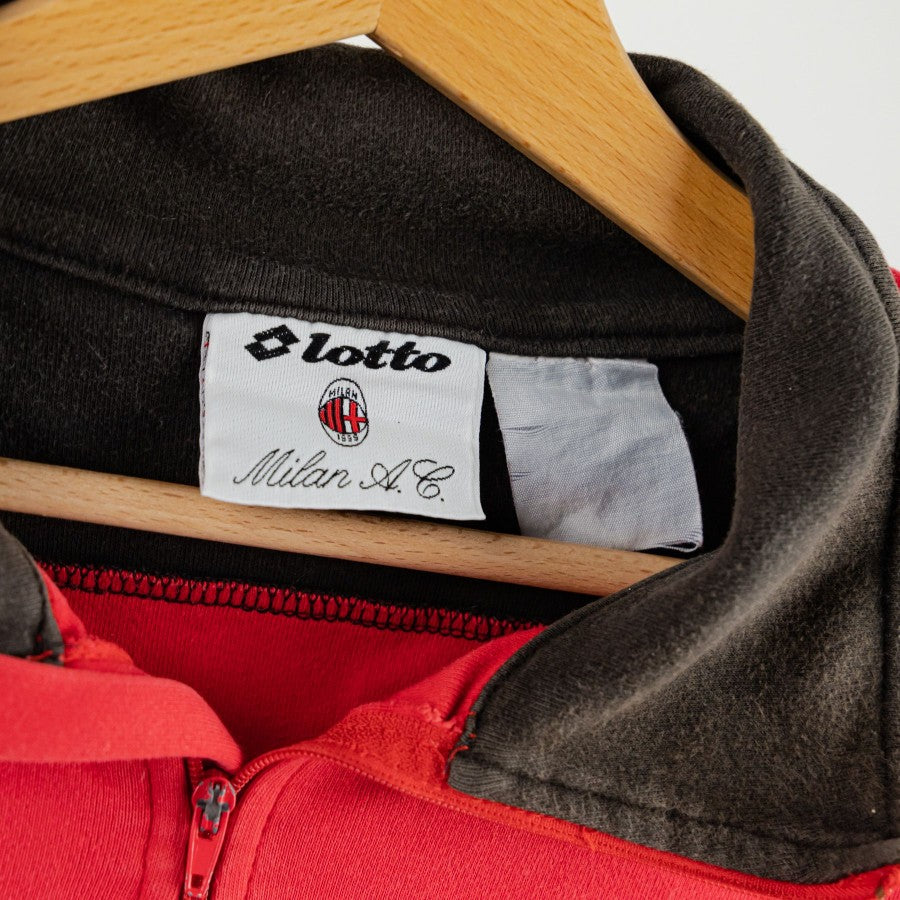 Tuta Milan Lotto nera rossa 1994/1995 by LOTTO - Home (9)