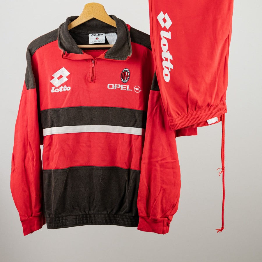 Tuta Milan Lotto nera rossa 1994/1995 by LOTTO - Home