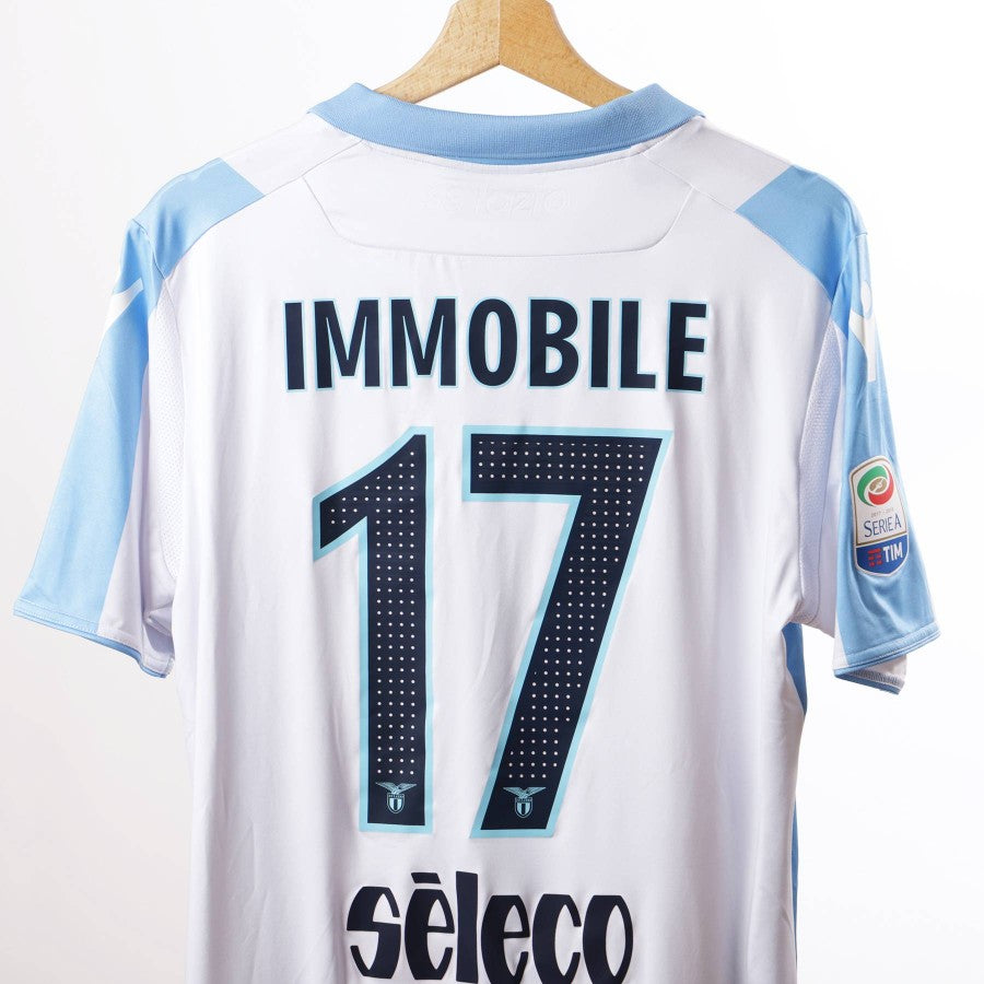 Lazio Macron 2017/2018 Away Shirt Immobile 17