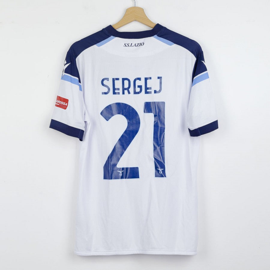 Maglia Away Lazio Macron Sergej 21 2021/2022 by MACRON - Fuoriclasse (2)