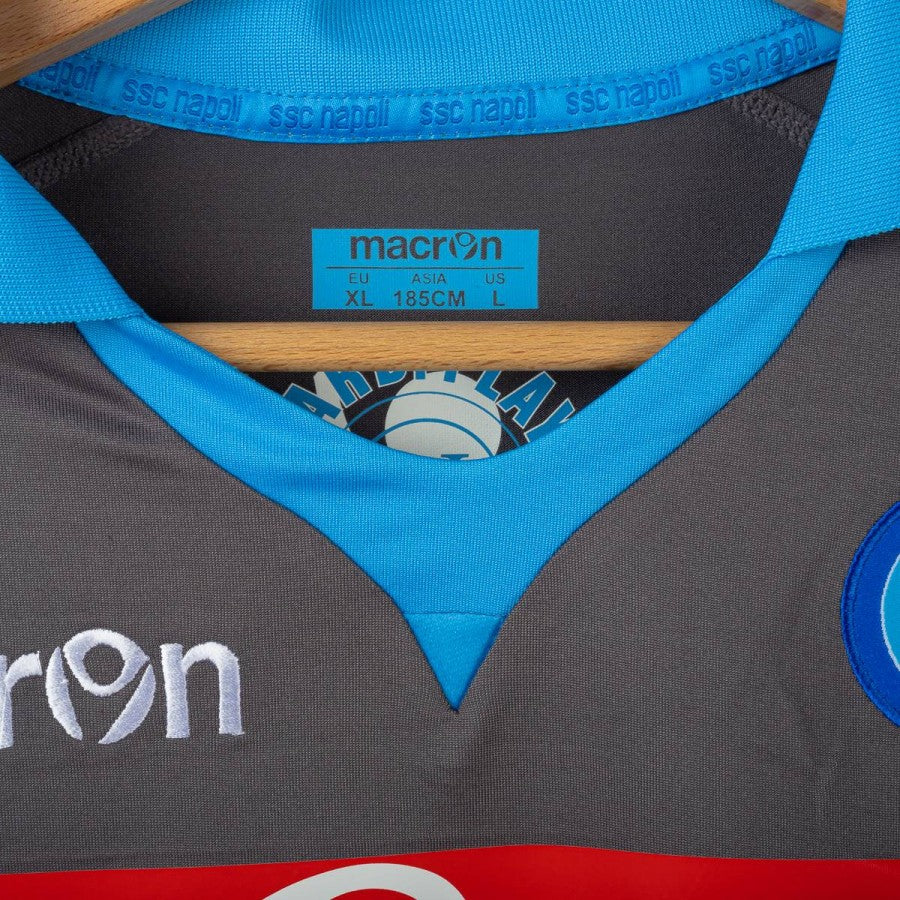 Maglia Away Napoli Macron Cavani 7 ML 2011/2012 by MACRON - Home (11)