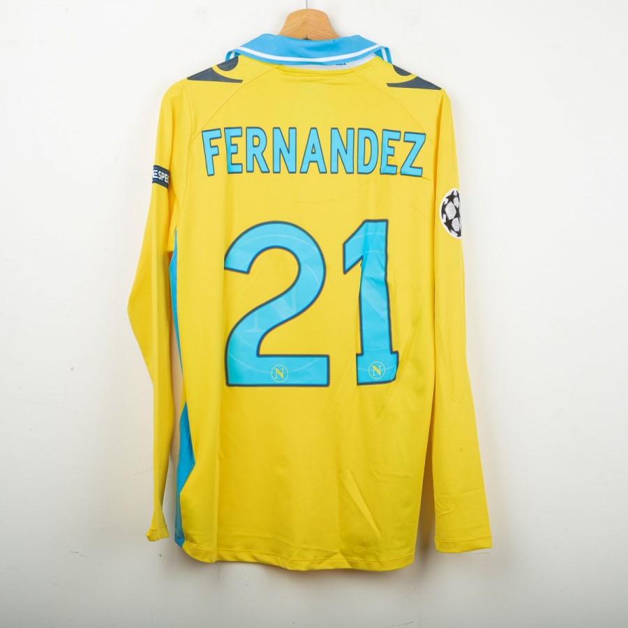 Maglia Away Napoli Macron Fernandez 21 ML 2013/2014 by MACRON - Home