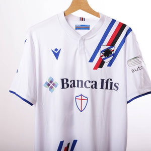 maglia away sampdoria 2021/2022 dragusin 19  by MACRON - Home (4)