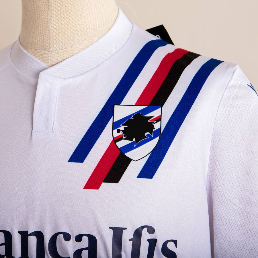 maglia away sampdoria quagliarella 27 2021/2022 autografata by MACRON - Home (3)