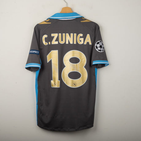 Maglia Away UCL Napoli Macron C. Zuniga 18 2011/2012 by MACRON - Home