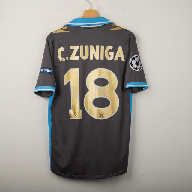 Maglia Away UCL Napoli Macron C. Zuniga 18 2011/2012 by MACRON - Home