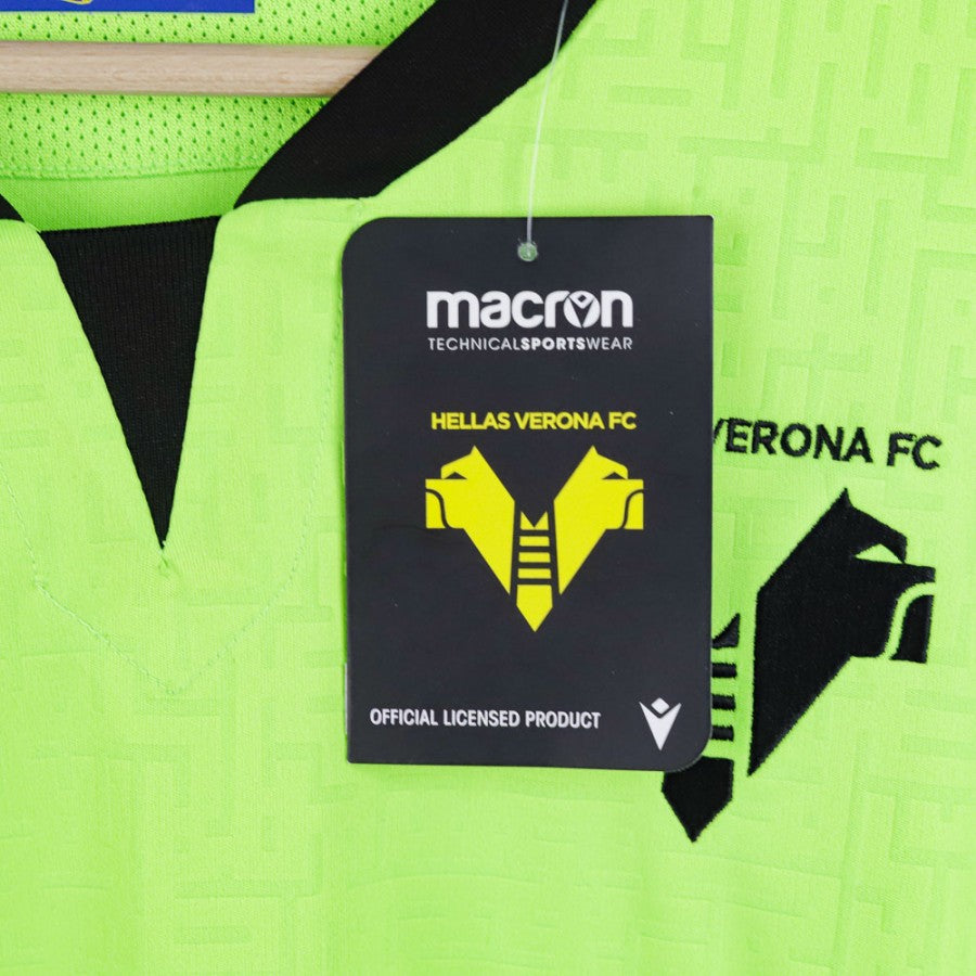 2021/2022 Hellas Verona Macron Goalkeeper Jersey Simeone 99