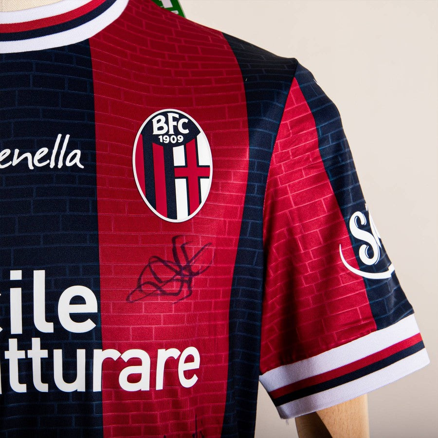 maglia home bologna 2021/2022 autografata by MACRON - Home (3)
