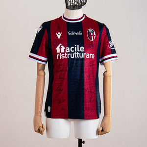 maglia home bologna 2021/2022 autografata by MACRON - Home