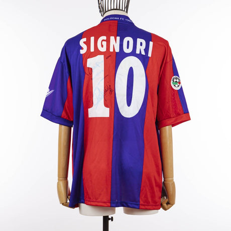 maglia home bologna macron signori 10 autografata 2002/2003 by MACRON - Home