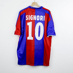 Maglia Home Bologna Macron Signori n10 Autografata 2003/2004 by MACRON - Home