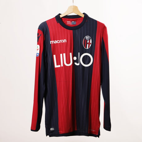 Maglia home Bologna Santander 9 ml 2018/2019 by MACRON - Home (2)