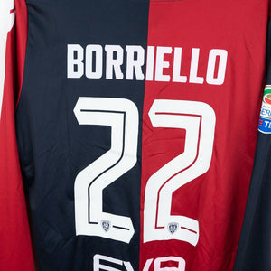 maglia Home cagliari Borriello 22 2016/2017 by MACRON - Home (4)