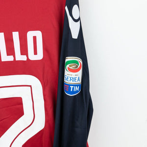 maglia Home cagliari Borriello 22 2016/2017 by MACRON - Home (7)