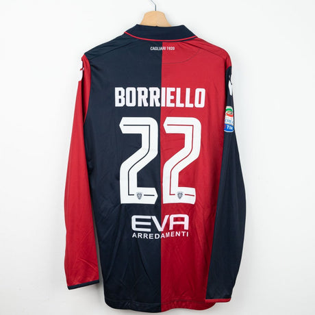 maglia Home cagliari Borriello 22 2016/2017 by MACRON - Home