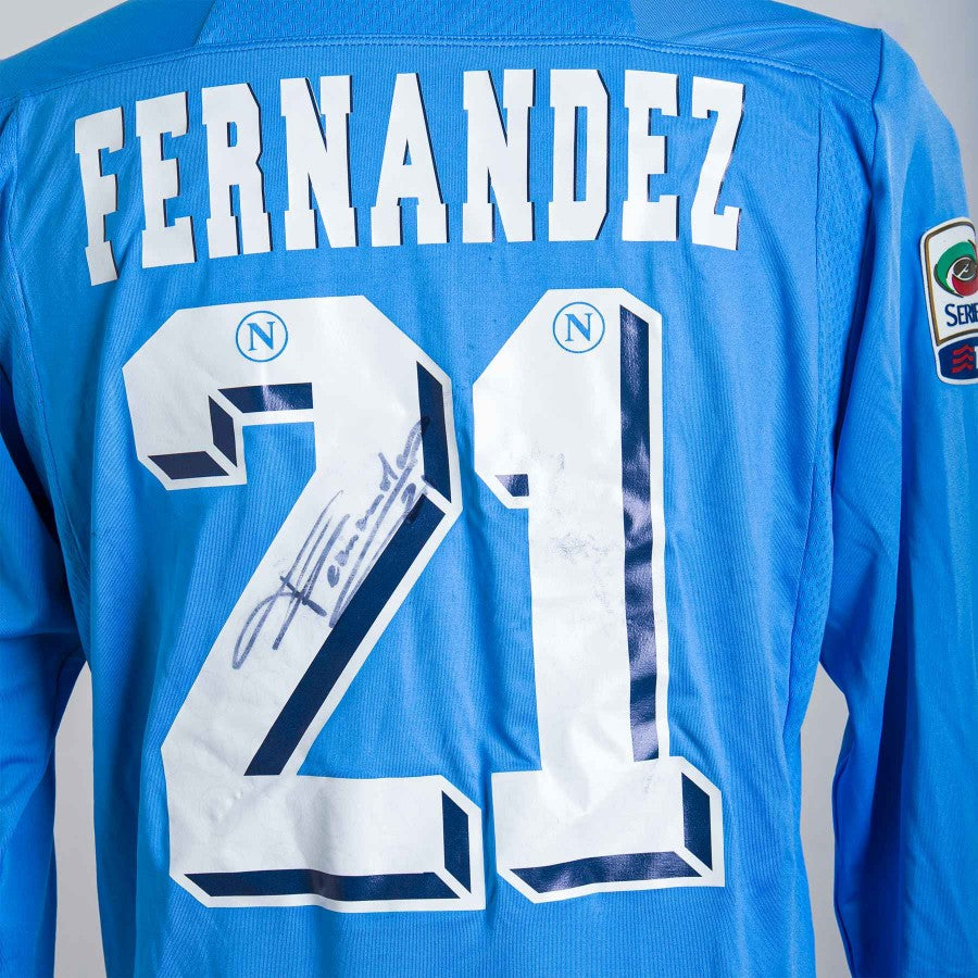 maglia home napoli 2012/2013 fernandez 21 autografata by MACRON - Home (8)