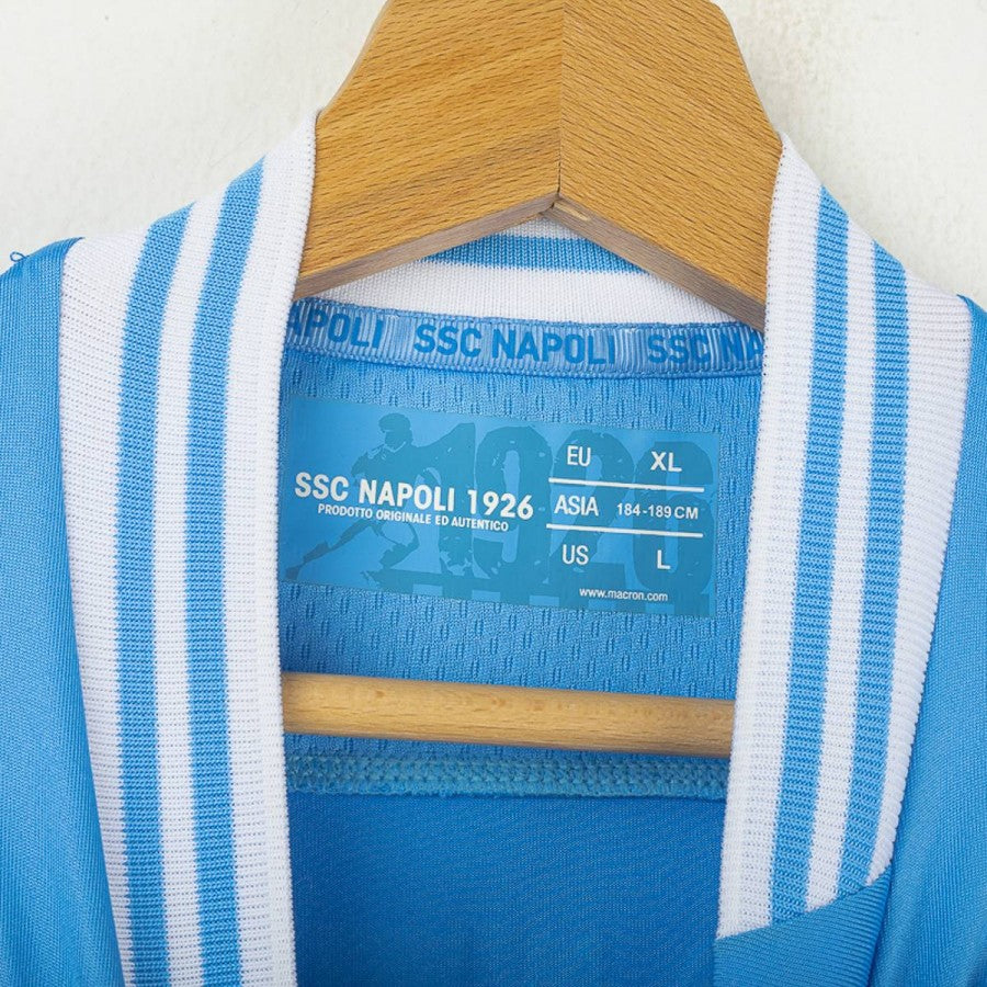 Maglia Home Napoli Macron Britos 5 Autografata 2012/2013 by MACRON - Home (17)